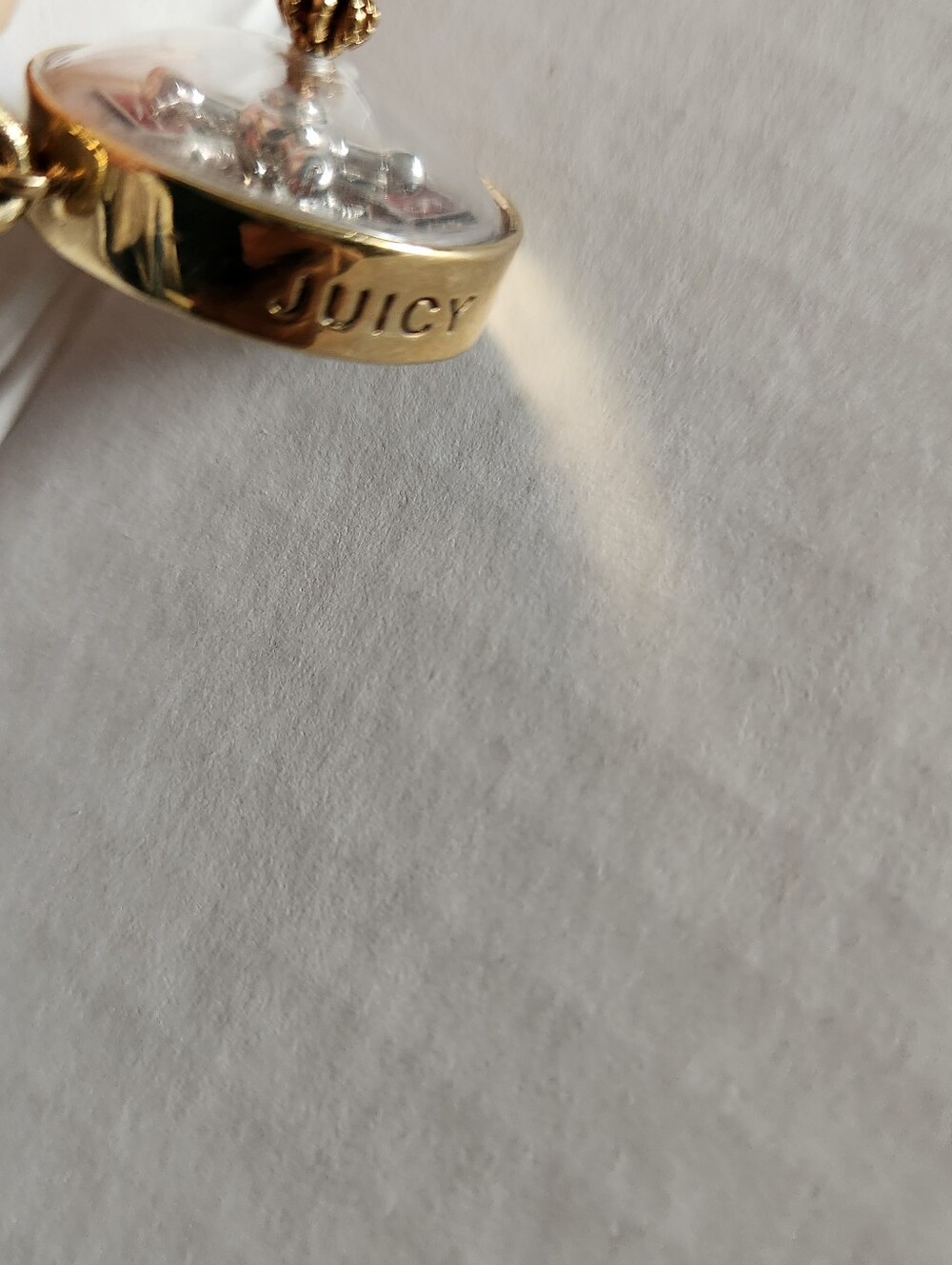 Juicy Couture Roulette Wheel Charm 2005 Rare Vintage Y2K Gold Tone - Picture 7 of 13